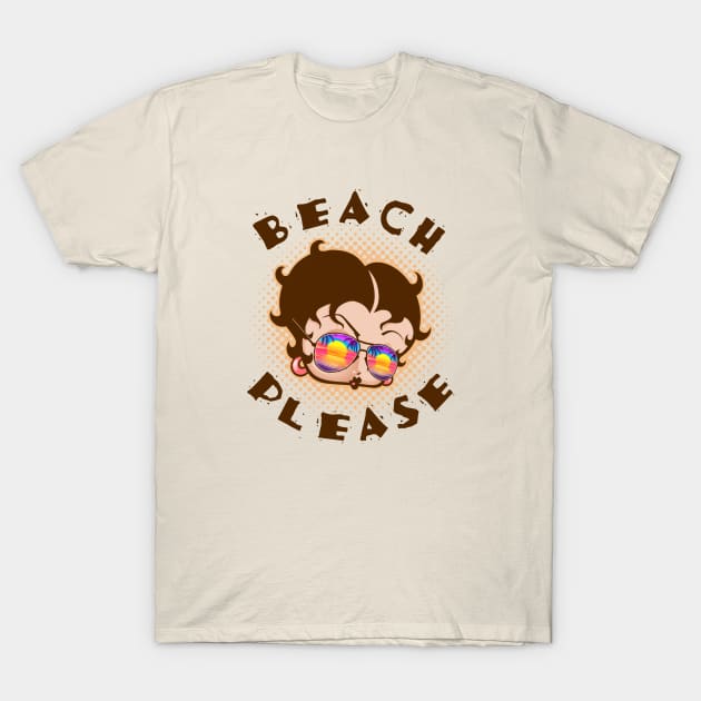 BETTY BOOP - Beach please 3.0 T-Shirt by KERZILLA